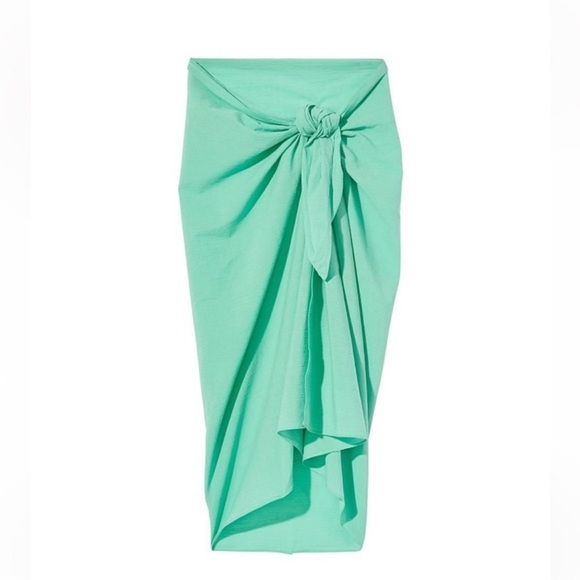 Victoria's Secret Aqua Sarong NwT - Picture 2 of 2